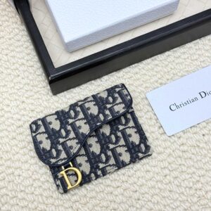 55 Dior s saddle-shaped card