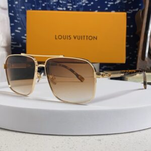 P85 Louis Vuitton 2026 New Retro Men's Sunglasses, Powerful Business Style, UV Protection Outdoor Sunglasses